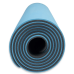 Коврик для фитнеса  Toorx Yoga Professional TPE 183 х 60 х 0,6 см Azzurro/Antracite (MAT-183) - фото №2
